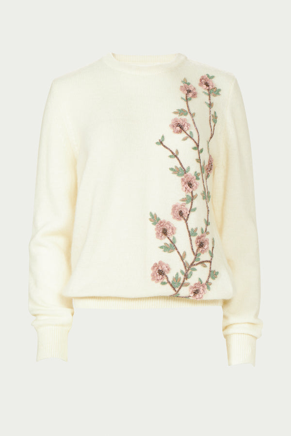 Costarellos Izara Mohair Wool Sweater