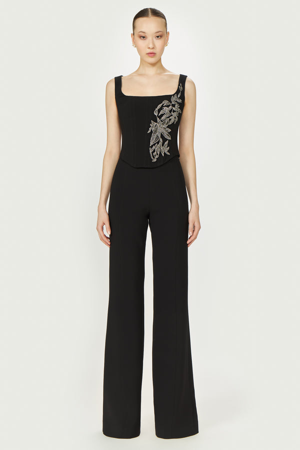 costarellos Jaxine Crepe Bustier