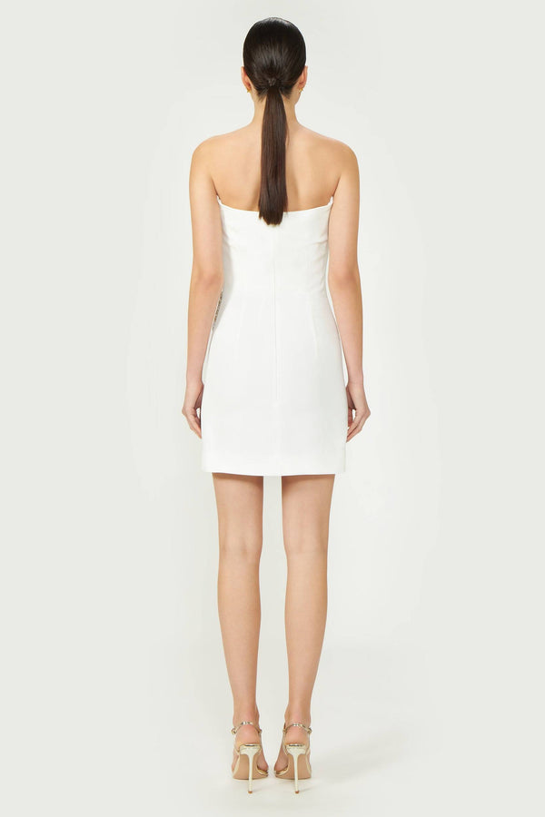 Costarellos Kass Crepe Mini Dress