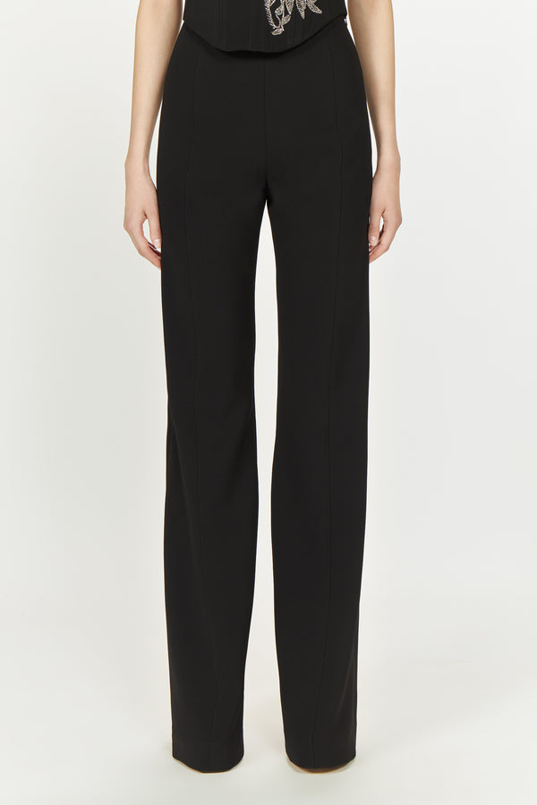 Costarellos Maree Crepe Tailored Trousers