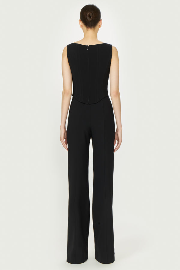 Costarellos Maree Crepe Tailored Trousers