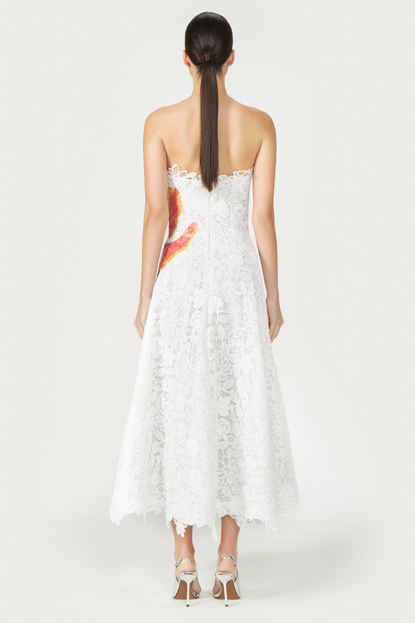 Costarellos Mariela Corded Lace Gown