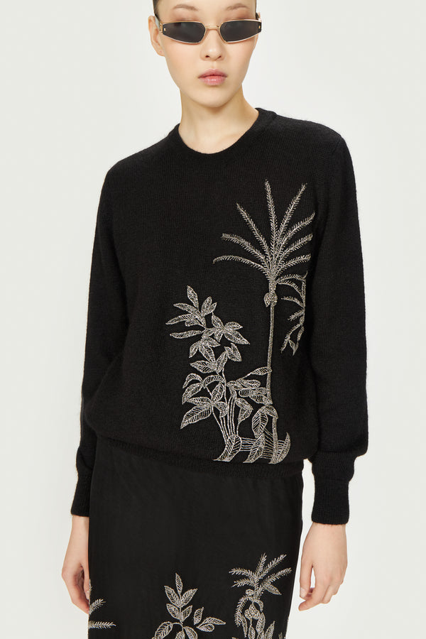 costarellos Noemie Mohair Wool Sweater