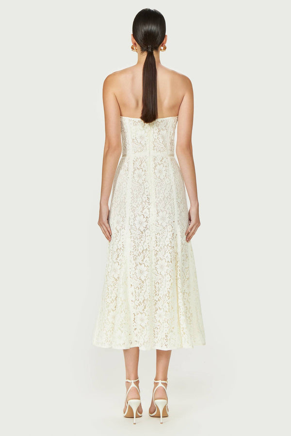 Costarellos Shara Corded Lace Dress