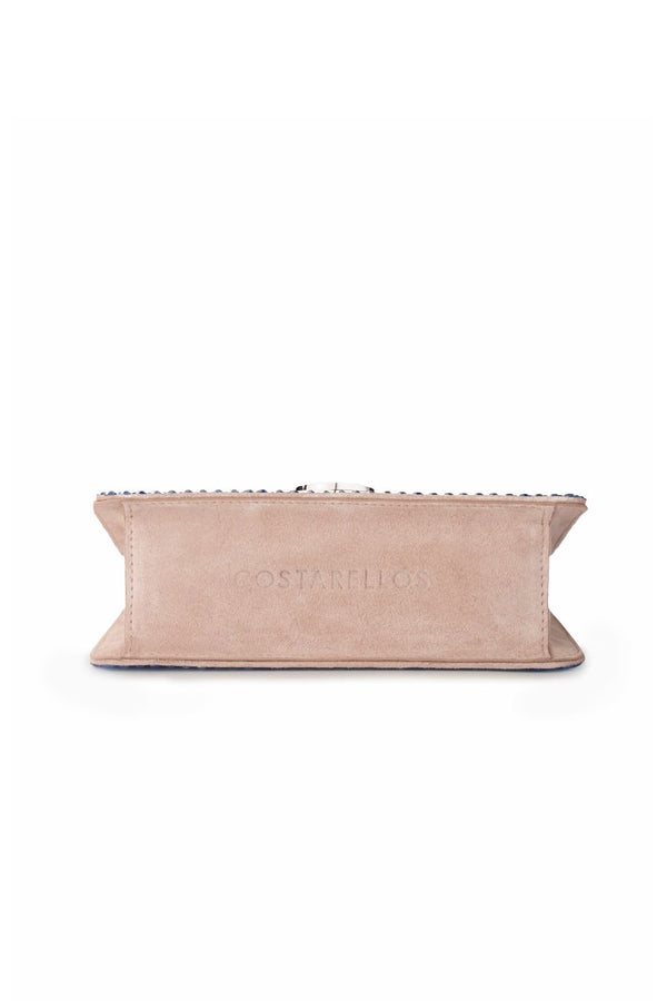 Costarellos Staz Ombre Crystal Handbag