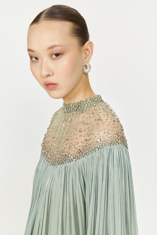 Costarellos Timea Lurex Georgette Blouse