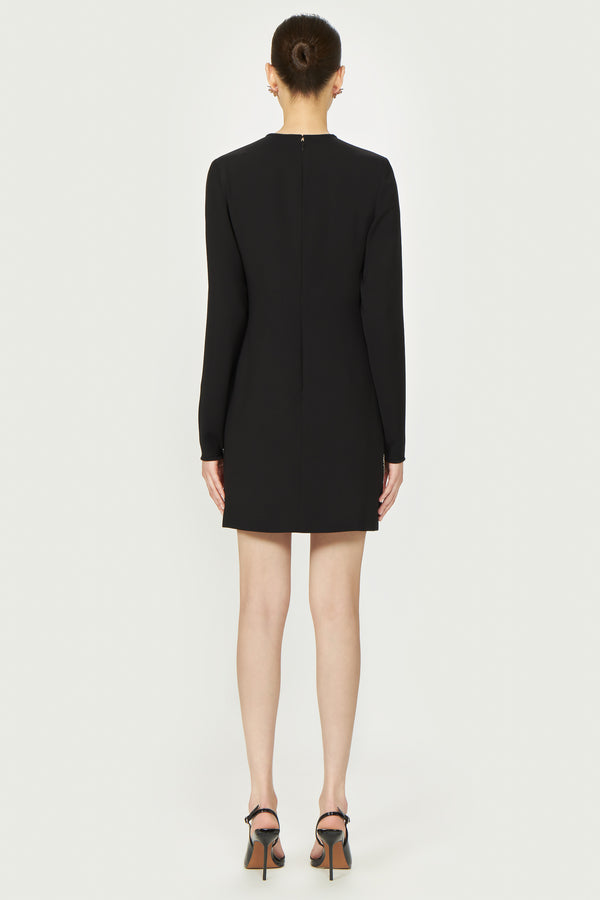 Costarellos Zani Crepe Mini Dress