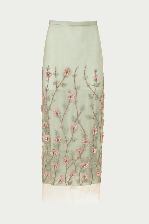 Costarellos Zephee Tulle Skirt