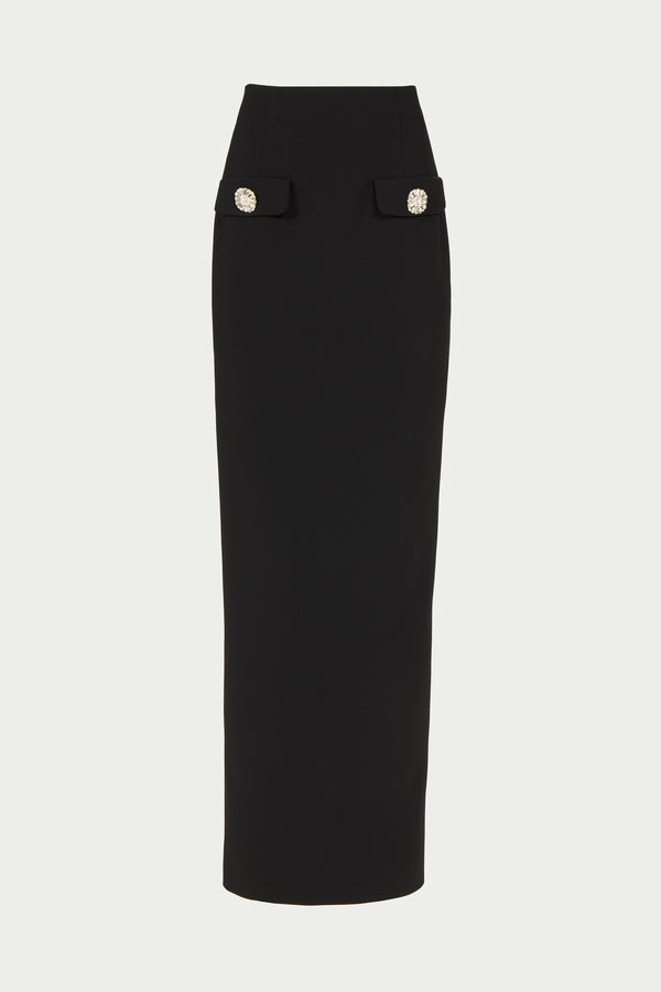Costarellos Zyla Crepe Pencil Skirt