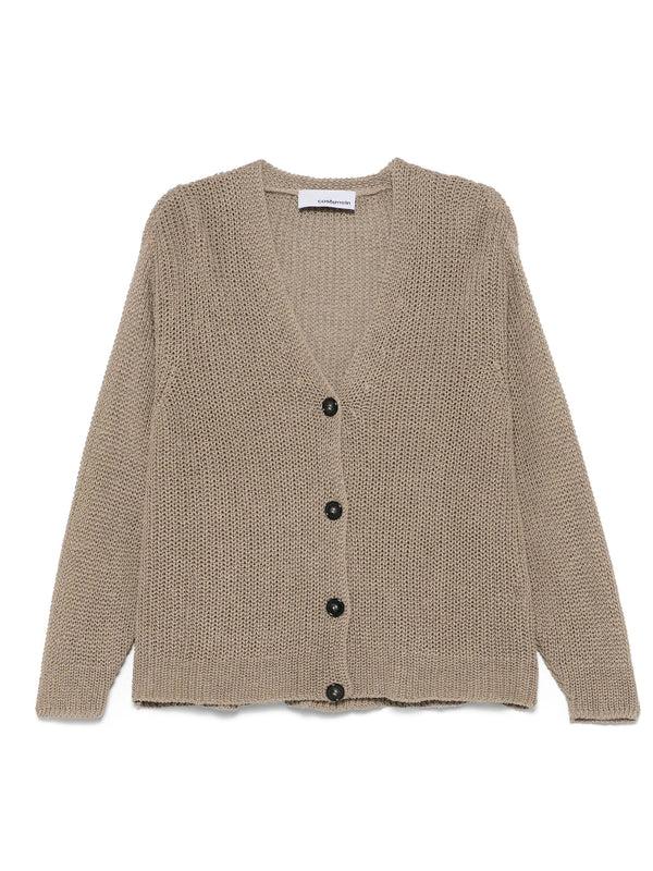 costumein Cardigan in Lino e Cotone