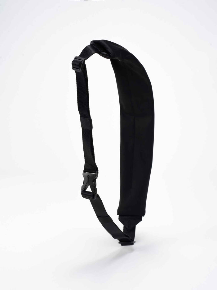 côte & ciel Adda Sleek Black Shoulder Strap