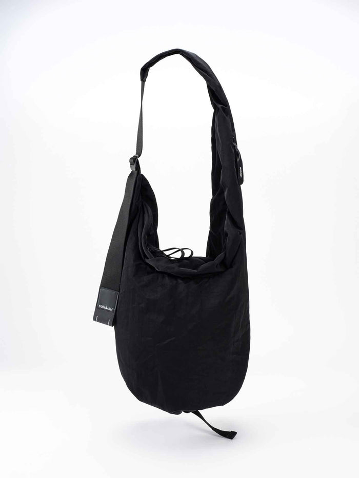 Côte & Ciel Hyco M Smooth Black Bag
