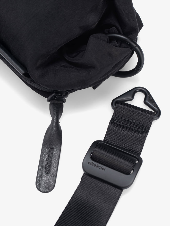 côte & Ciel Nestos Smooth Black Pouch
