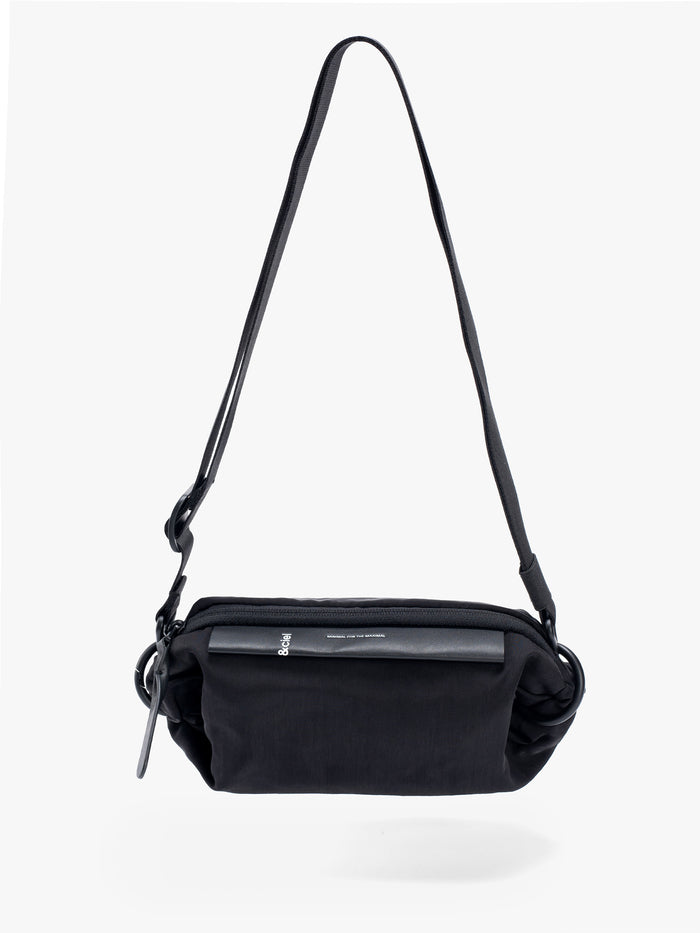 côte & ciel Nestos Smooth Black Pouch