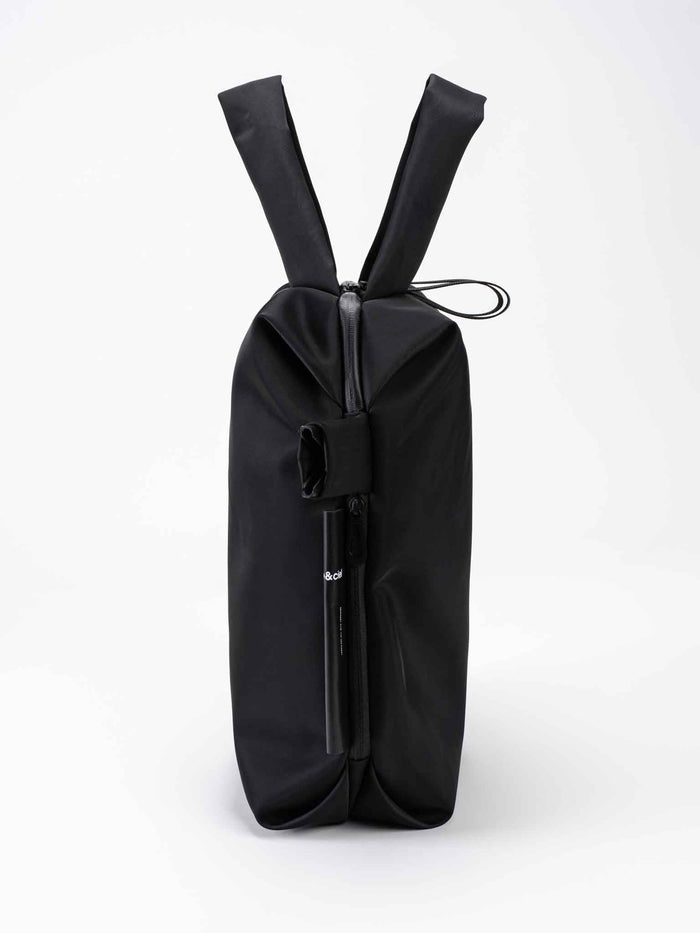 Côte & Ciel Rour Sleek Black Bag