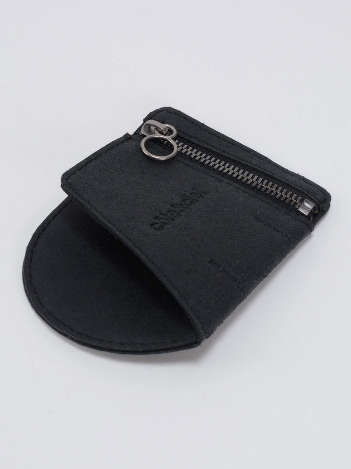 Côte & Ciel Zippered Coin Purse Recycled Leather