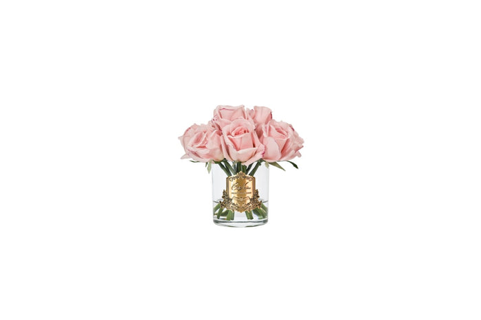 Côte Noire ** CLEARANCE ** Cote Noire Premium Rose Buds - Cherry Pink - Gold Badge - LS45