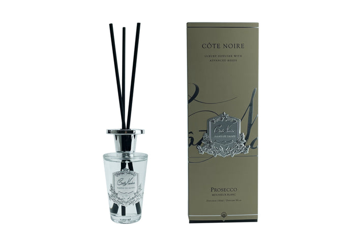 côte noire ** CLEARANCE ** Cote Noire Silver 150ml Diffuser - Prosecco