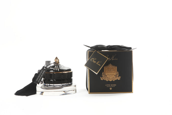 côte noire Cote Noire Art Deco Candle - Black & Gold - Queen of the Night - GML45004