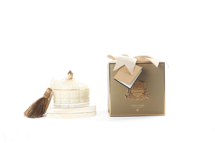 côte noire Cote Noire Art Deco Candle - Cream & Gold - Blonde Vanilla - GML45015