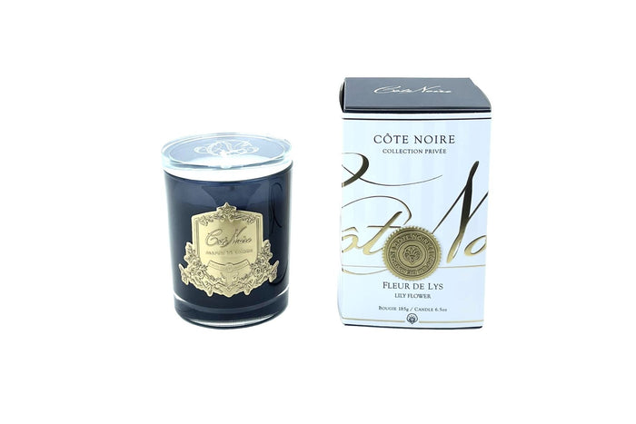 Côte Noire Cote Noire CRYSTAL GLASS STAND / BASE / COASTER - MEDIUM 7.9cm