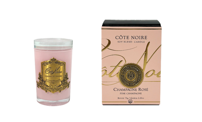 Côte Noire Cote Noire CRYSTAL GLASS STAND / BASE / COASTER - SMALL 5cm