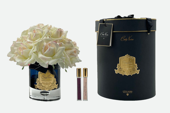 côte noire Cote Noire Luxury Grand Bouquet Dark Glass - Pink Plush - Gold Badge - LTWB02