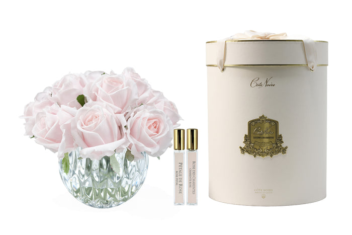 côte noire Cote Noire Luxury Round 13 Rose Bud Bouquet - French Pink - RRB06