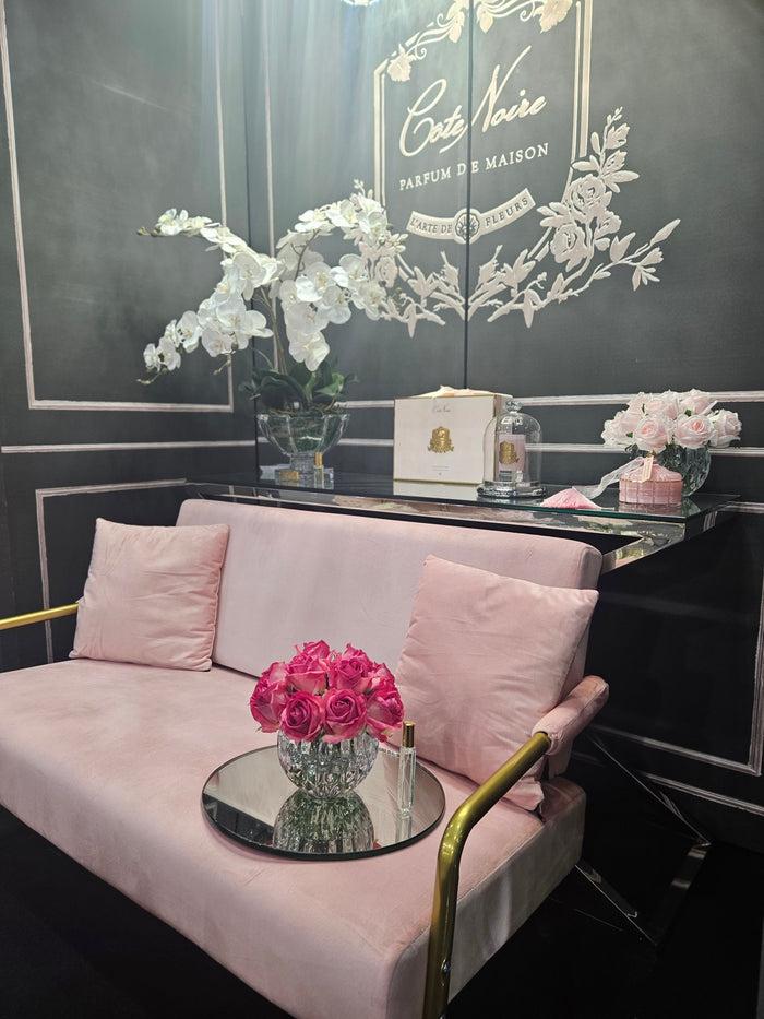 Côte Noire Cote Noire Luxury Round 13 Rose Bud Bouquet - Magenta - RRB07