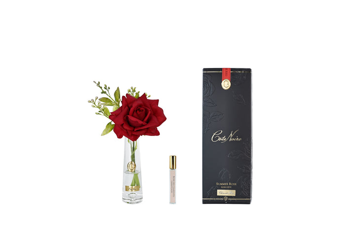 côte noire ** NEW ** Summer Rose Red - Gold Badge - SRG04