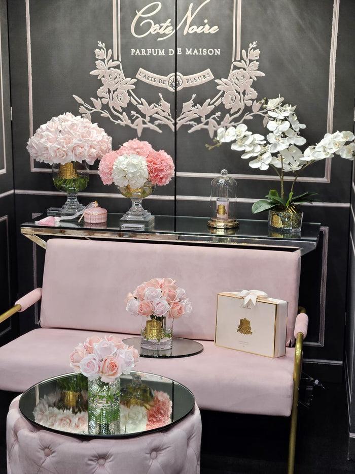 Côte Noire Cote Noire Orchid Bouquet - White & Gold Badge - OOV01