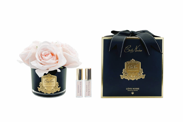 côte noire Cote Noire Perfumed Natural Touch 5 Roses - Black - French Pink - GMRB66