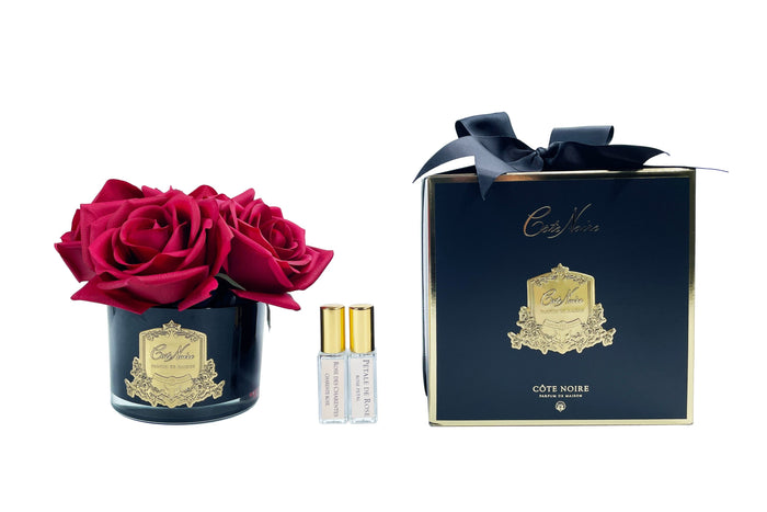côte noire Cote Noire Perfumed Natural Touch 5 Roses - Black - Red - GMRB64