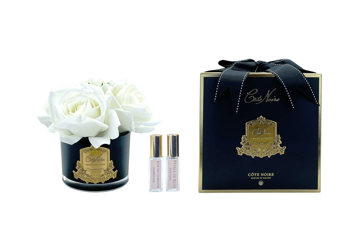 côte noire Cote Noire Perfumed Natural Touch 5 Roses - Black - White - GMRB61