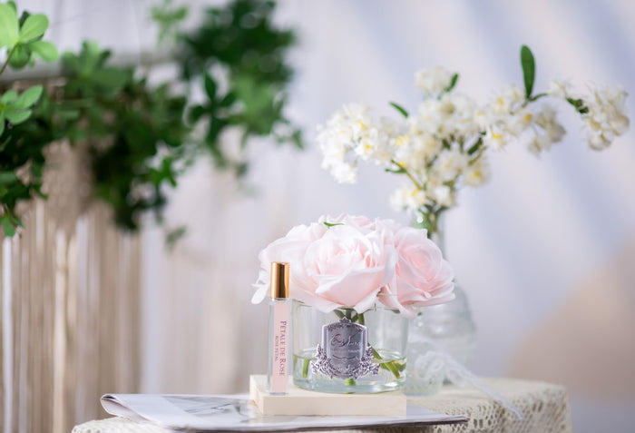 Côte Noire Cote Noire Perfumed Natural Touch 5 Roses - Clear - French Pink - GMR66