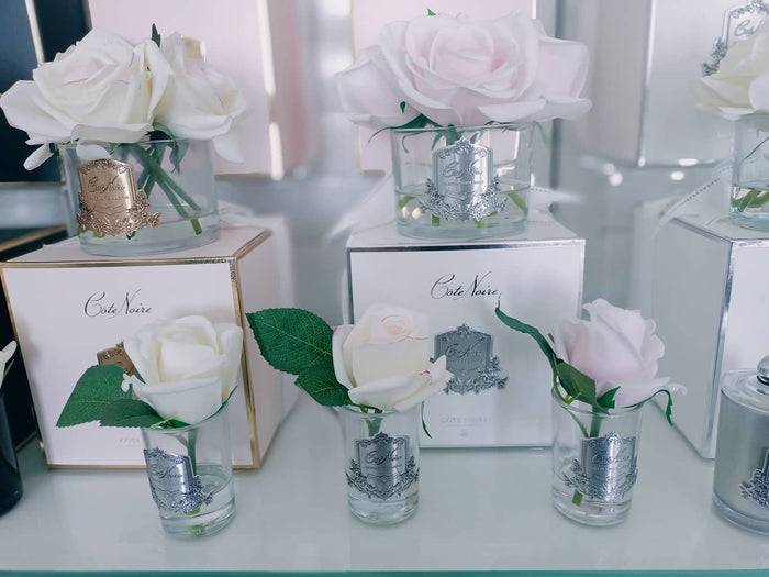 Côte Noire Cote Noire Perfumed Natural Touch 5 Roses - Clear - French Pink - GMR66