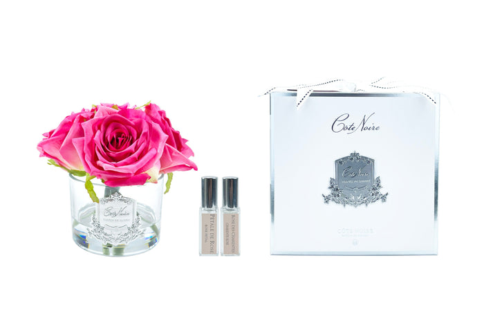 côte noire Cote Noire Perfumed Natural Touch 5 Roses - Clear - Magenta - GMR67