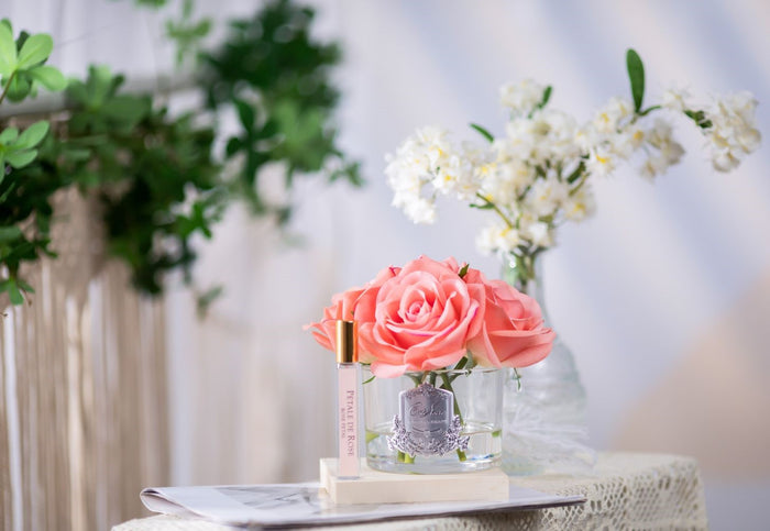 Côte Noire Cote Noire Perfumed Natural Touch 5 Roses - Clear - Peach - GMR65