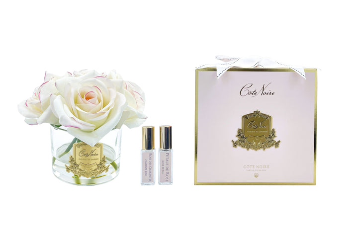 côte noire Cote Noire Perfumed Natural Touch 5 Roses - Clear - Pink Blush - Pink Box - GMR88