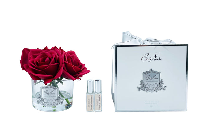 côte noire Cote Noire Perfumed Natural Touch 5 Roses - Clear - Red - GMR64