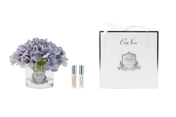 côte noire Cote Noire Perfumed Natural Touch Hydrangeas - Blue- GMH05