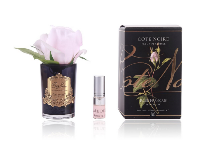 côte noire Cote Noire Perfumed Natural Touch Rose Bud - Black - French pink - GMRB46