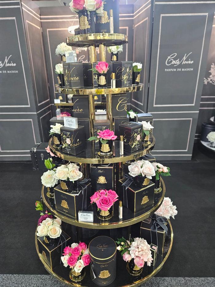 Côte Noire Cote Noire Perfumed Natural Touch Rose Bud Black - Magenta - GMRB47