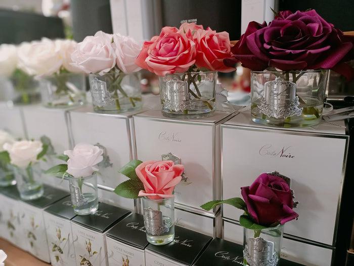 Côte Noire Cote Noire Perfumed Natural Touch Rose Bud Black - Magenta - GMRB47