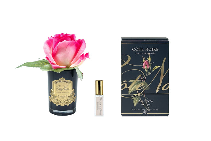 côte noire Cote Noire Perfumed Natural Touch Rose Bud Black - Magenta - GMRB47