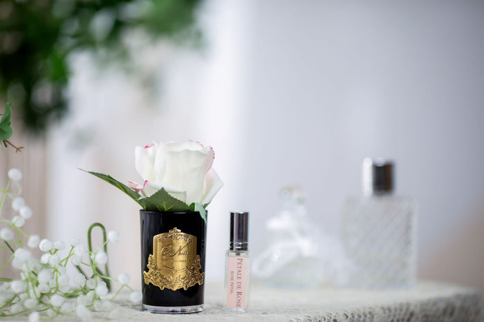 Côte Noire Cote Noire Perfumed Natural Touch Rose Bud - Black - Pink Blush - GMRB42