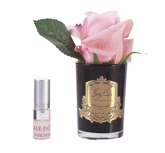 Côte Noire Cote Noire Perfumed Natural Touch Rose Bud - Black - Peach - GMRB45