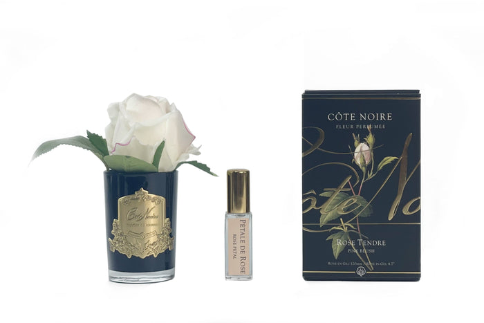 côte noire Cote Noire Perfumed Natural Touch Rose Bud - Black - Pink Blush - GMRB42