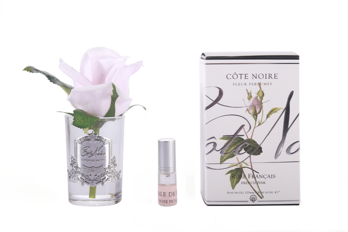 côte noire Cote Noire Perfumed Natural Touch Rose Bud - Clear - French pink - GMR46