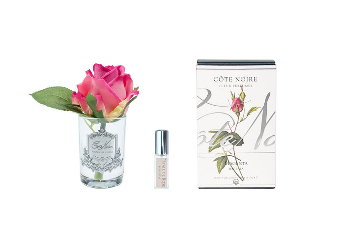 côte noire Cote Noire Perfumed Natural Touch Rose Bud -Clear - Magenta - GMR47
